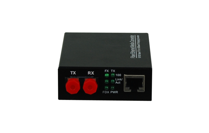 飛暢科技-可遠端網管 1路百兆光纖收發(fā)器（外電/內電）